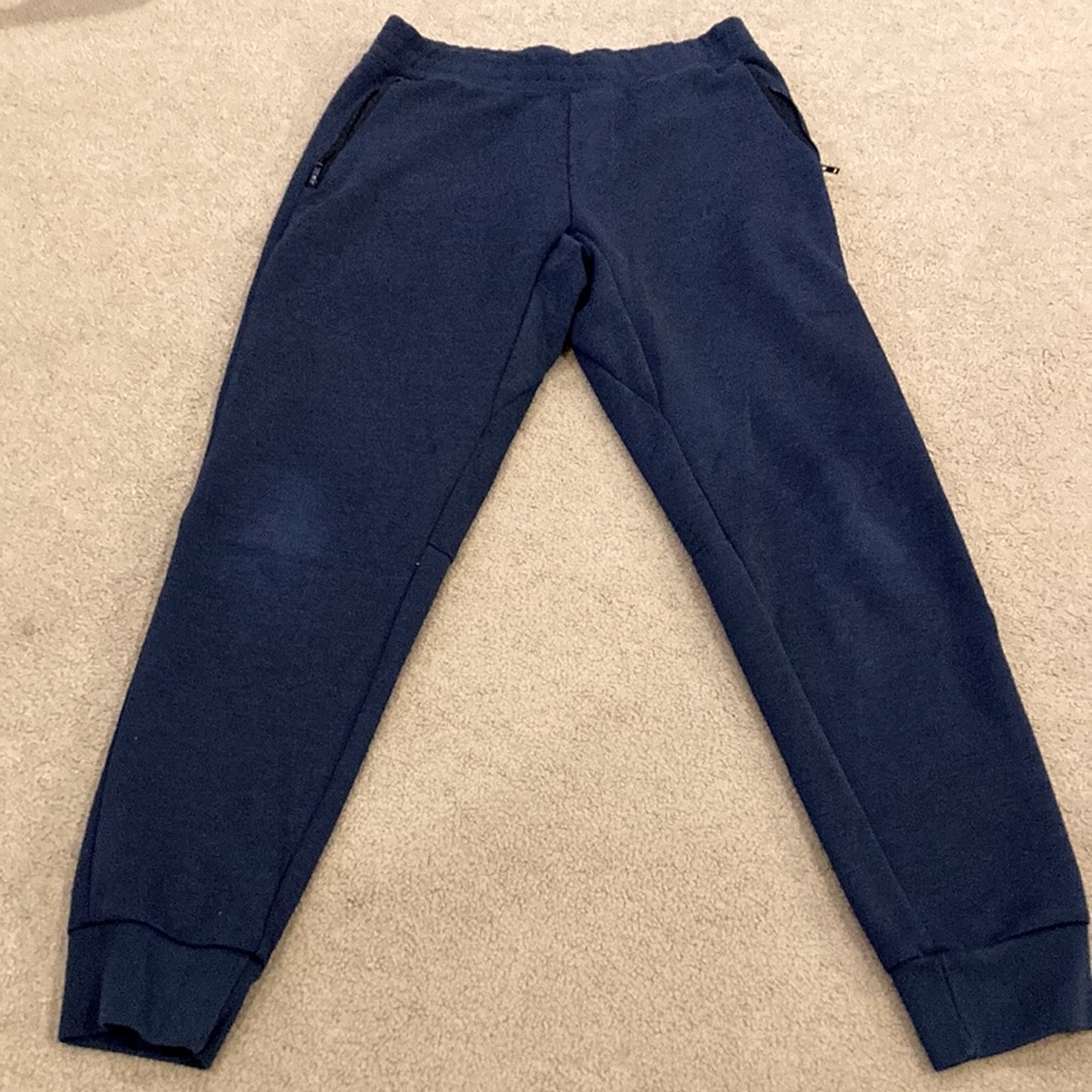 UNIQLO Dry Stretch Sweatpants/Joggers Navy Blue Mens Medium